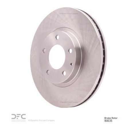 Dynamic Friction Co Disc Brake Rotor - 600-80035 600-80035